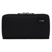 Portfel Pacsafe RFIDsafe Continental Wallet czarny jet black