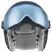 Kask narciarski dla dzieci Uvex Rocket Jr. Visor