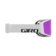 Gogle narciarskie Giro Index 2.0 White Wordmark Amber