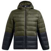 Kurtka męska Under Armour Legend Down Hooded Jacket zielony/czarny GRN