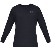 Koszulka Under Armour Sportstyle Left Chest LS czarny Black//Black