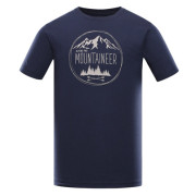 Koszulka męska Alpine Pro Dafot ciemnoniebieski mood indigo