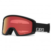 Gogle narciarskie Giro Semi Black Wordmark Amber Scarlet/Yellow czarny Scarlet