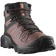 Buty damskie Salomon X Ultra Snowpilot Waterproof czarny/brązowy Black / Peppercorn / Cognac