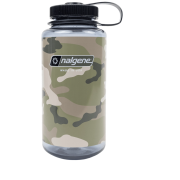 Butelka Nalgene Wide Mouth Camo Print 1000 ml szary/czarny Gray w/Black Camo