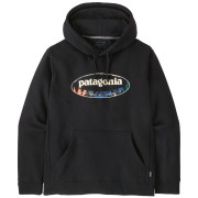 Męska bluza Patagonia Men's '95 Oval Logo Uprisal Hoody czarny Black: Kaleido