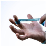 Taśma kinesiotaping CRUX Sense - 1,2 cm, 20 m