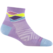 Skarpety damskie Darn Tough Run Quarter Ultra-Lightweight różowy lavender