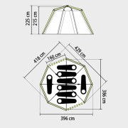 Namiot rodzinny Coleman Octagon 8