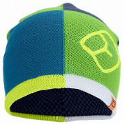 Czapka Ortovox Patchwork Beanie zielony MatchaGreen