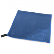 Ręcznik Pinguin Micro Towel Map XL niebieski
