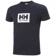 Koszulka męska Helly Hansen Hh Box T ciemnoniebieski 599 Navy