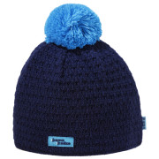 Dzianinowa czapka z merynosów Kama Kamakadze K36 ciemnoniebieski Darkblue