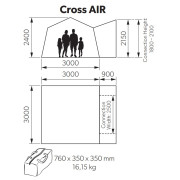 Przedsionek Kampa Cross AIR