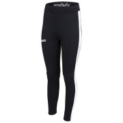 Damskie spodnie Swix Focus Warm W czarny Black/BrightWhite