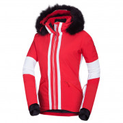 Damska kurtka narciarska Northfinder Zella czerwony/biały 193redwhite