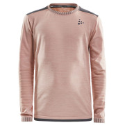 T-shirt dziecięcy Craft Triko Fuseknit Comfort JR różowy TouchDkGrayMelange