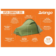 Namiot turystyczny Vango Apex Compact 200