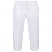 Damskie spodnie 3/4 Regatta Bayla Capri biały White