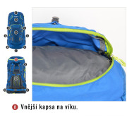 Plecak Husky Sloper 45 L