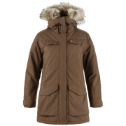 Kurtka damska Fjällräven Nuuk Lite Parka W brązowy Dark Oak