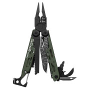 Wielofunkcyjny nóż Leatherman Signal Green Topo czarny/zielony černá+zelená