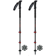 Kije trekkingowe Hannah Speed Hike Fl czarny/czerwony anthracite (red)