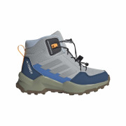 Buty dziecięce Adidas Terrex Ax4R Mid szary Gretwo/Refsil/Globlu