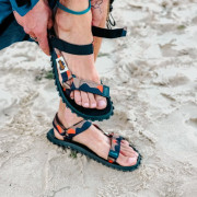 Sandały męskie Gumbies Scrambler Khaki a Orange