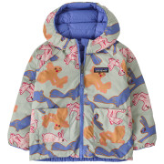 Kurtka dziecięca Patagonia Baby Reversible Down Sweater Hoody - BNLF