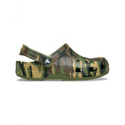 Kapcie dziecięce Crocs Classic Camouflage Clog Army Green/Multi