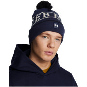 Czapka Under Armour M Halftime Pom Beanie niebieski blu