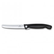 Składany nóż Victorinox Swiss Classic - gładkie ostrze czarny Black