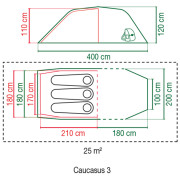 Namiot Coleman Caucasus 3