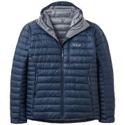 Kurtka męska Rab Microlight Alpine Down Hoody niebieski Galaxy Blue