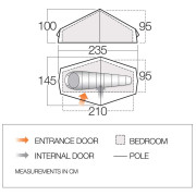 Ultralekki namiot Force Ten Helium UL 1