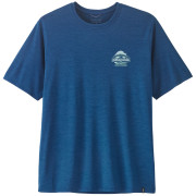 Koszulka męska Patagonia Men's Capilene Cool Daily Shirt - Great Waves niebieski Clement Blue - Light Clement Blue X-Dye