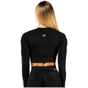 Damski top Nebbia Seamless Long Sleeve Crop Top Power