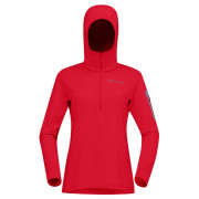 Bluza damska Norrona falketind warm1 Hood pomarańczowy Aura Orange/Trooper