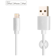 Kabel do ładowania i przesyłania danych FIXED Datový a nabíjecí kabel FIXED USB/Lightning biały bílá