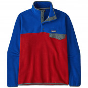 Męska bluza Patagonia Lightweight Synchilla Snap-T Pullover czerwony/niebieski Touring Red