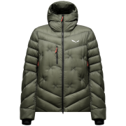 Męska kurtka puchowa Salewa Ortles Med 4 Rds Dwn Jkt M zielony faded green