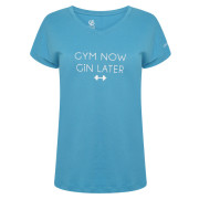 Koszulka damska Dare 2b Moments II Tee niebieski Capri Blue