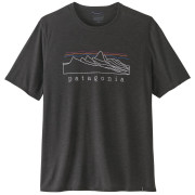 Koszulka męska Patagonia Men's Capilene Cool Trail Shirt - Stratapeaks czarny Ink Black