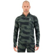 Męska koszulka Mons Royale Cascade Merino Flex 200 1/4 Zip Rosin Motion