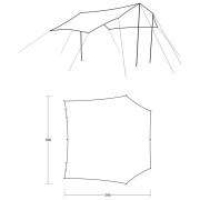 Wiata namiotowa Outwell Louisiana Tarp TC