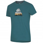 Koszulka męska Ocún Classic T Men Bus-Stone turkusowy Blue Hydro