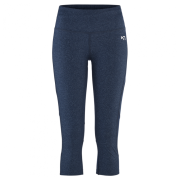 Legginsy damskie 3/4 Kari Traa Julie High W Capri niebieski Marin