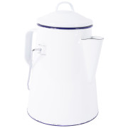 Czajnik Bo-Camp Tea kettel enamel biały/niebieski white/blue