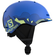 Kask narciarski dla dzieci Salomon Grom niebieski PopBlueMat